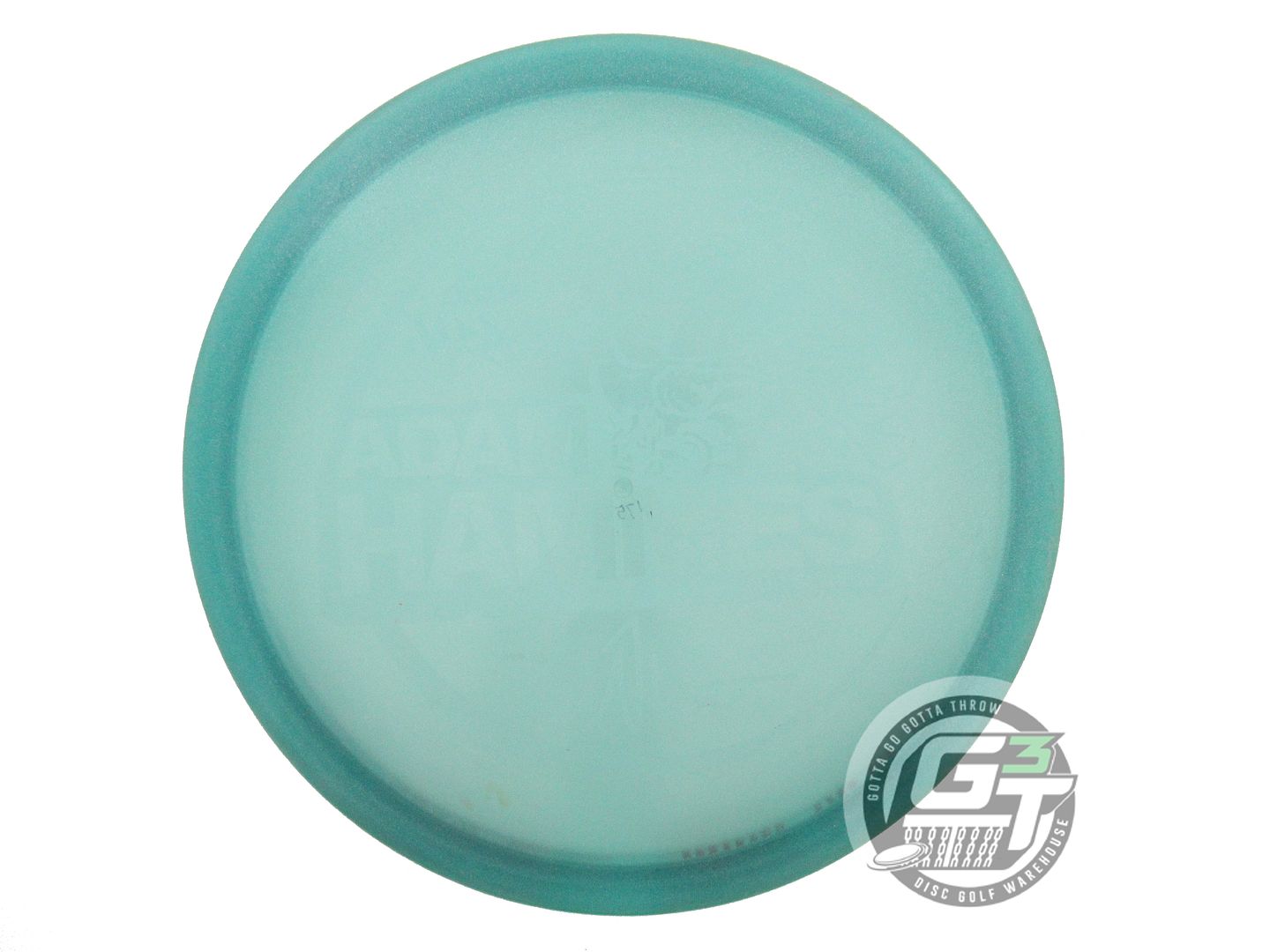 USED Discraft [HAMMES] Metallic Z Wasp 176g Teal Wiped Stamp Midrange Golf Disc