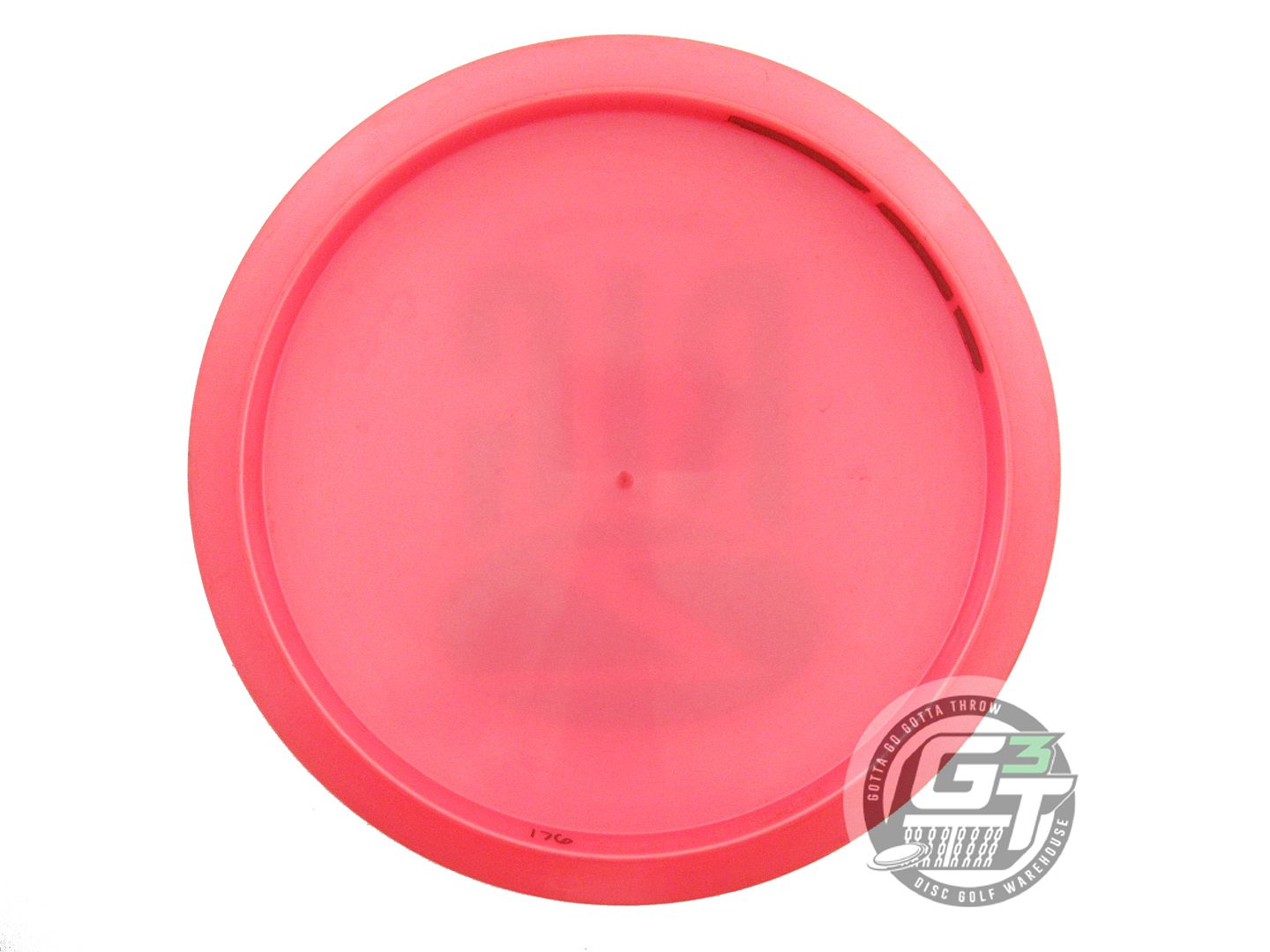 USED Discraft [LEDGESTONE] Big Z Stalker 176g Pink Black Stamp Driver Disc