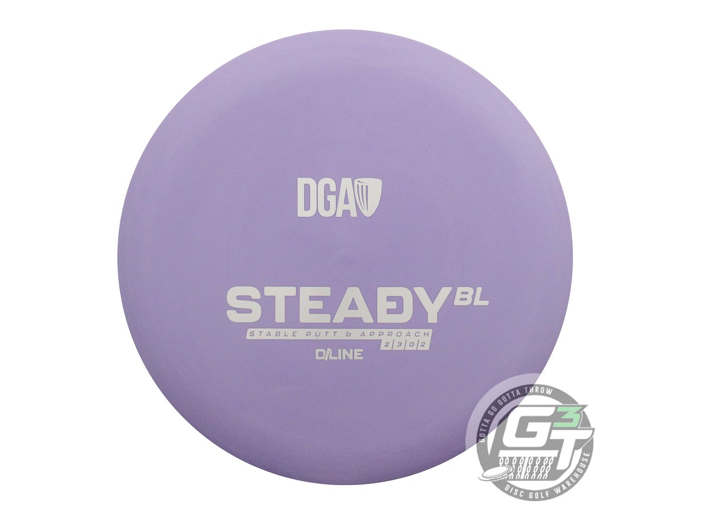 DGA D-Line Steady BL Putter Golf Disc (Individually Listed)