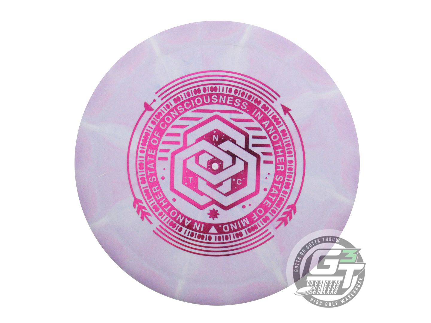 NOS Latitude 64 Retro Burst Sapphire 156g Lilac Magenta Foil Driver Golf Disc