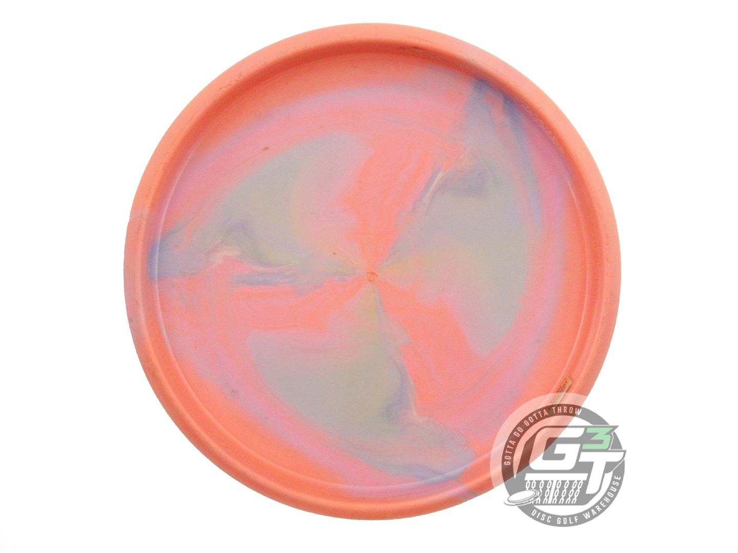 USED Discraft [McBETH] Swirl ESP Luna 173g Orange-Purple Putter Golf Disc