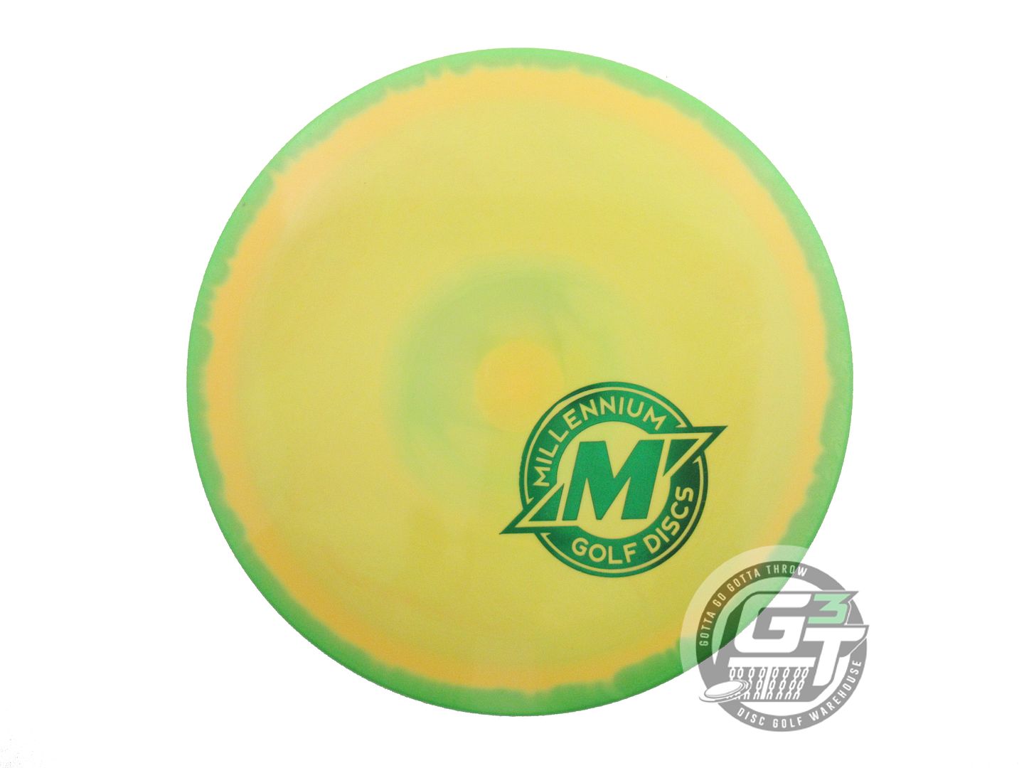NOS Millennium Helios Sirius Draco 176g Green-Yellow Distance Driver Golf Disc