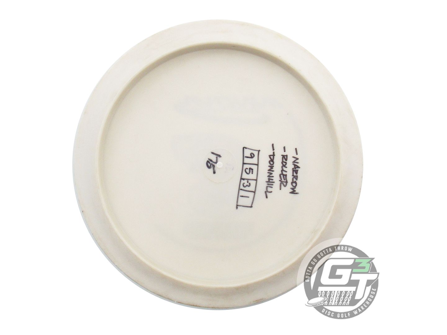 USED Innova DX Sidewinder 176g Ivory Black Stamp Distance Driver Golf Disc