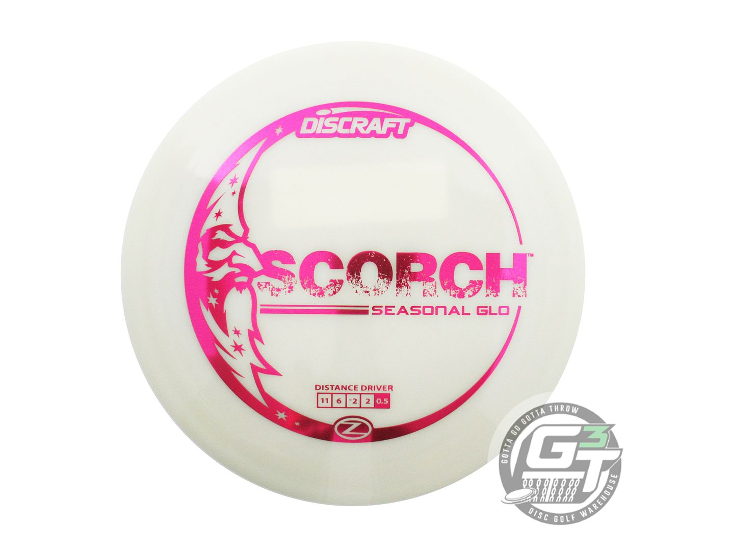 Discraft Seasonal Glo Z Scorch Distance Driver Golf Disc (Individually Listed)