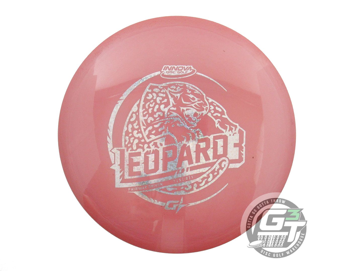 USED Innova GStar Leopard3 172g Pink Holo Star Foil Fairway Driver Golf Disc