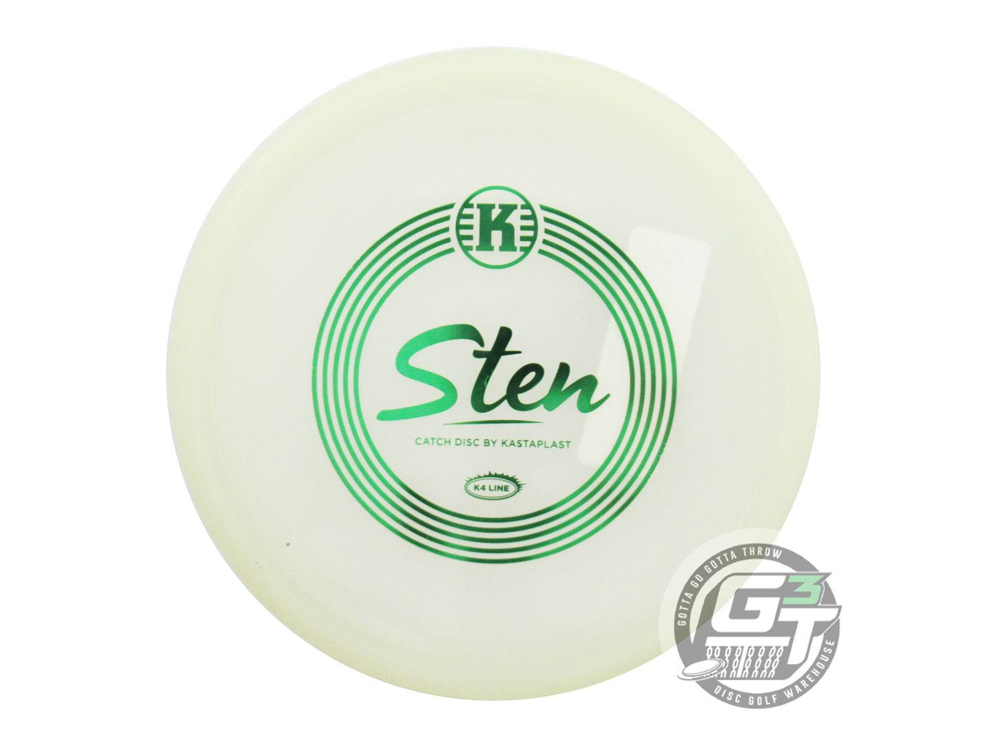Kastaplast Glow K4 Sten Recreational Catch Disc (Individually Listed)