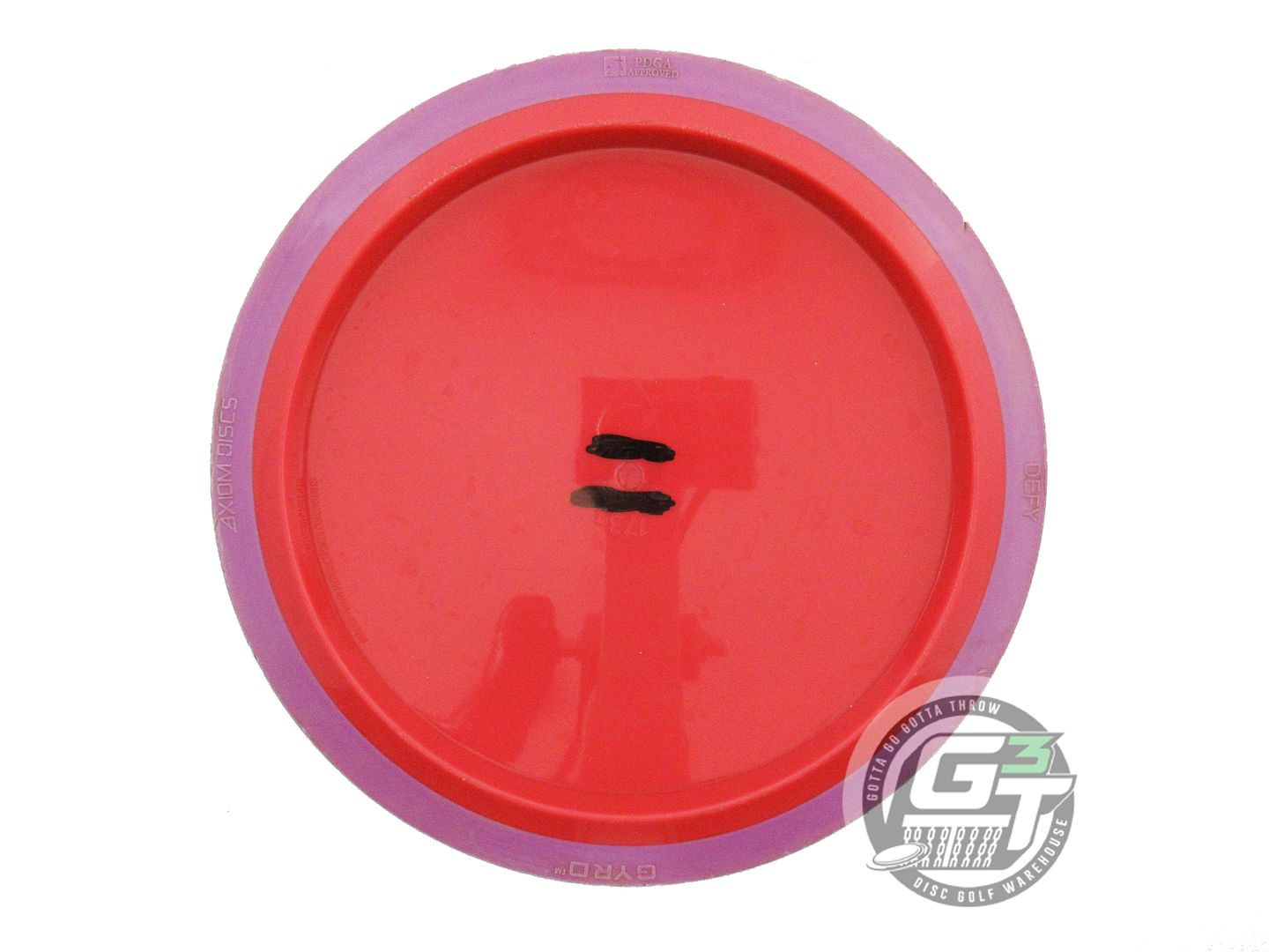 USED Axiom Discs Neutron Defy 173g Red Purple Rim Distance Driver Golf Disc