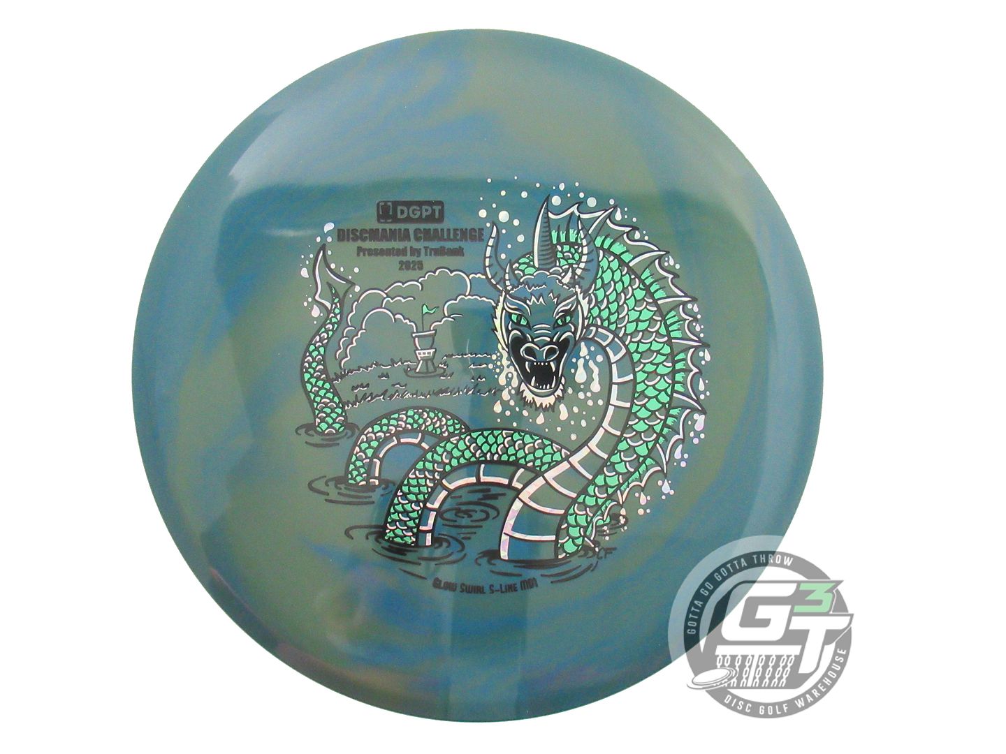 Discmania Limited Edition 2025 Discmania Challenge Glow Swirl S-line MD1 Midrange Golf Disc (Individually Listed)