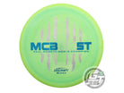 USED Discraft 6X McBEAST ESP Buzzz 178g Lime Silver Holo Foil Midrange Golf Disc