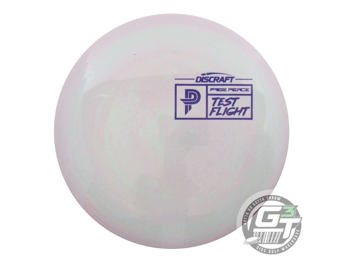 NOS Discraft TEST FLIGHT ESP Sol 174g Pink-Seafoam Purple Stamp Midrange Disc