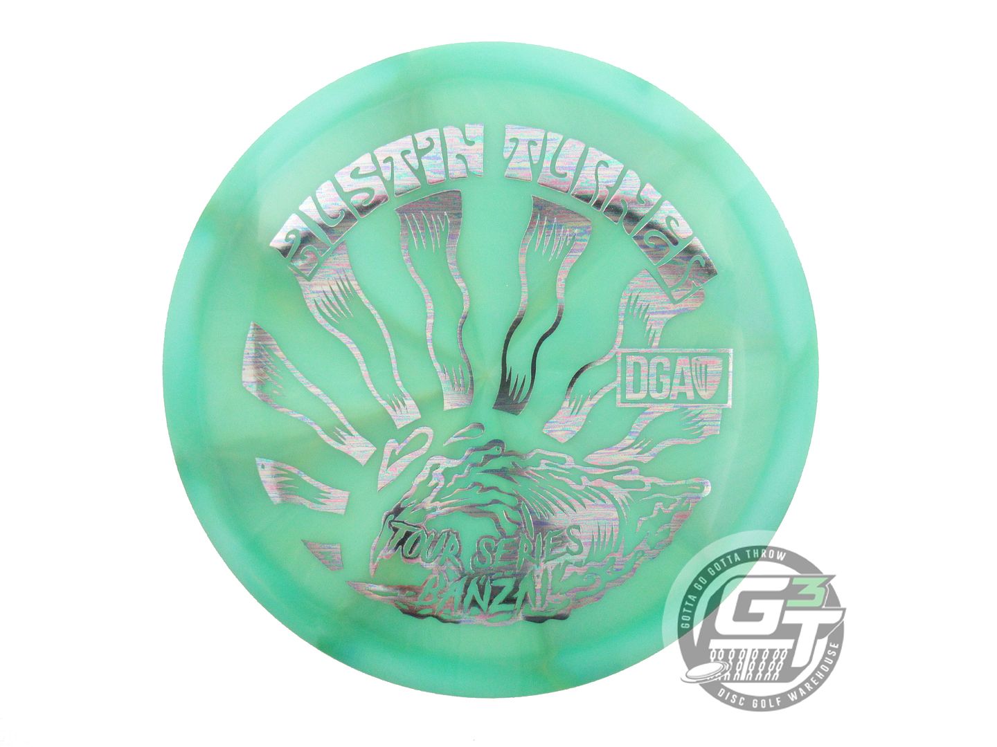 DGA Limited Edition 2023 Tour Series Swirl Tour Series Banzai Fairway Driver Golf Disc (Individually Listed)