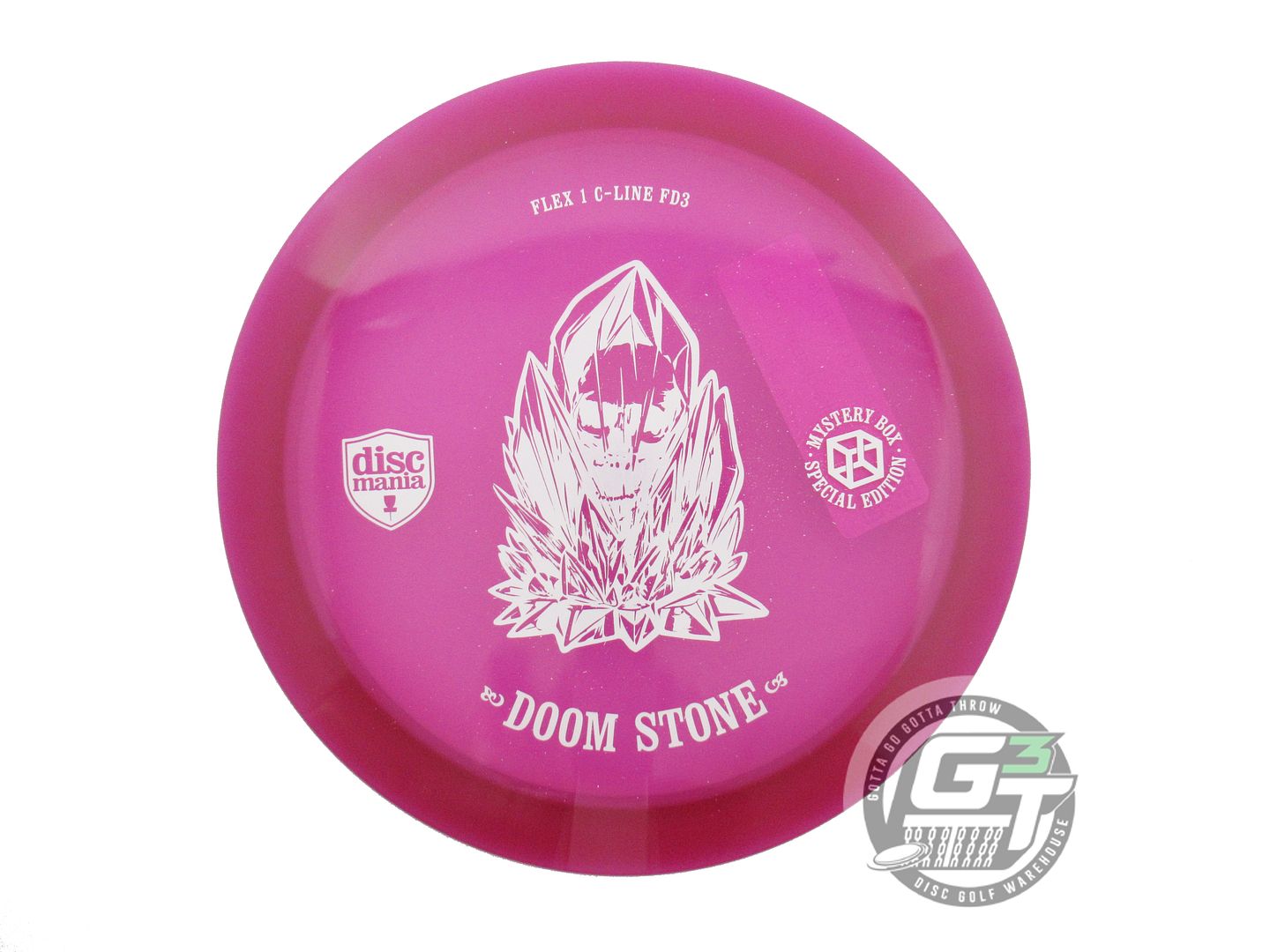 Discmania Limited Edition Doom Stone Stamp C-Line Flex 1 FD3 Fairway Driver Golf Disc (Individually Listed)