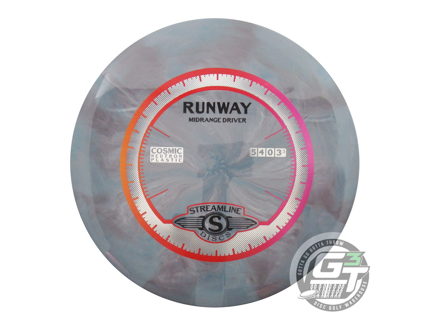Streamline Cosmic Neutron Runway Midrange Golf Disc (Individually Listed)
