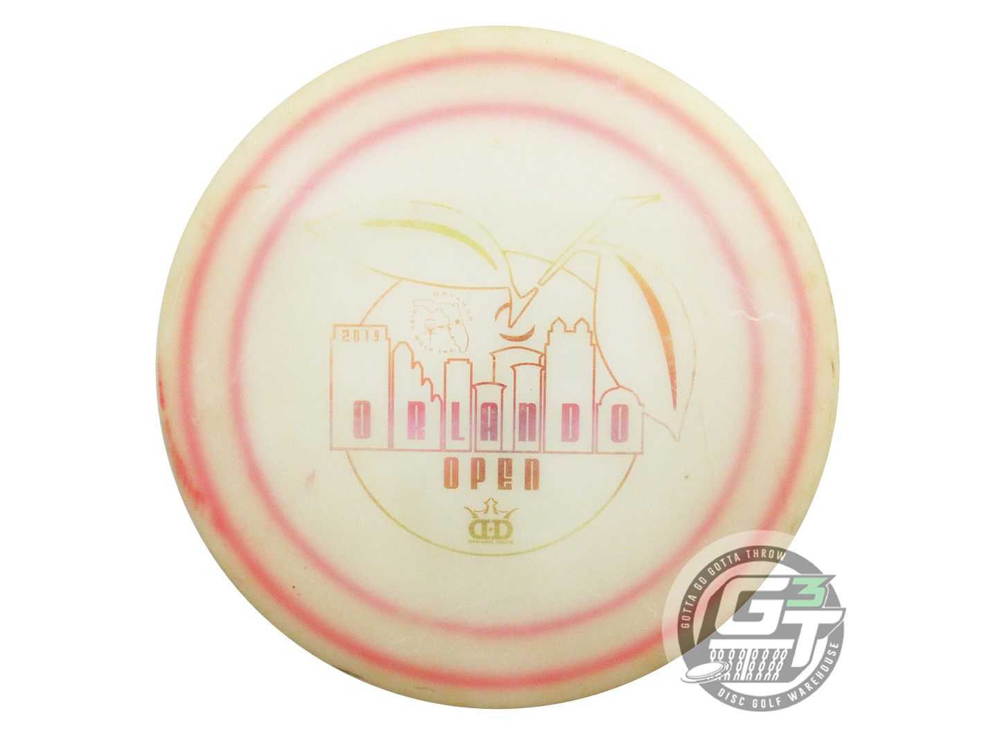USED Dynamic Discs Lucid EMAC Truth 172g White HOME DYED Midrange Disc