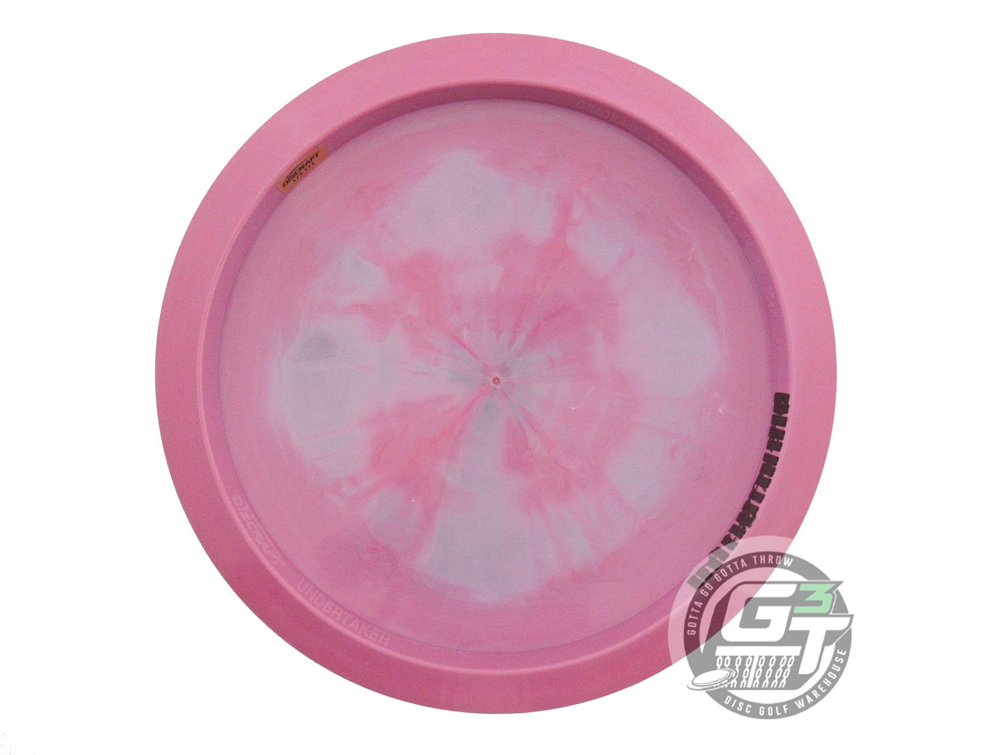 USED Discraft 6X McBEAST ESP Undertaker 175g Pink Aqua Foil Distance Driver Disc
