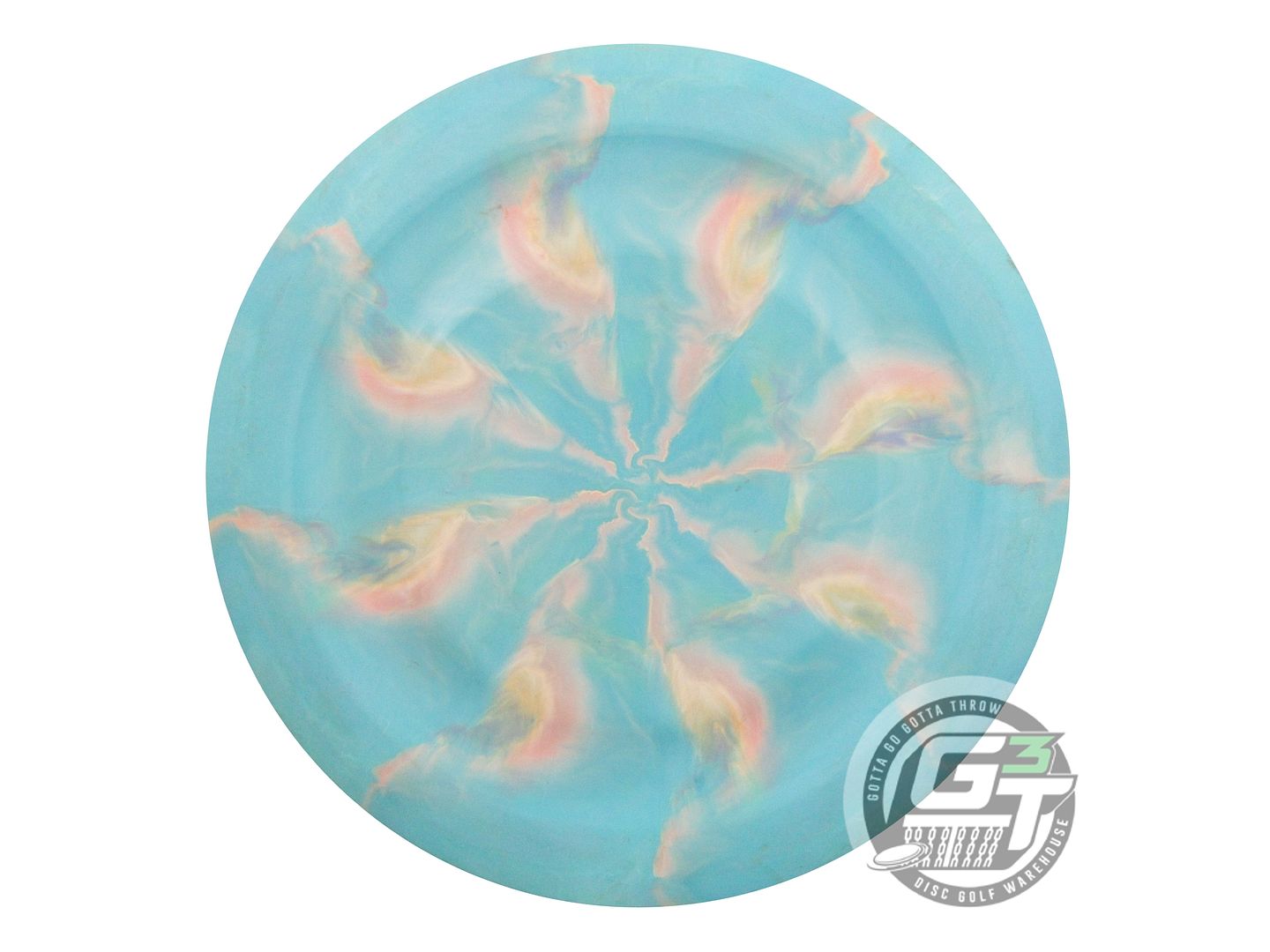 USED Discraft [LEDGESTONE] ESP Buzzz GT 178g Teal-Pink-Peach Midrange Golf Disc