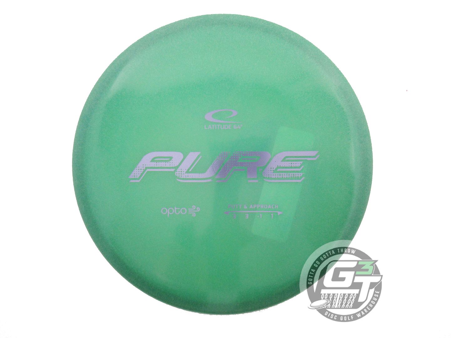 Latitude 64 Opto AIR Pure Putter Golf Disc (Individually Listed)