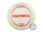 USED Discraft Z Raptor 175g White Red Shatter Foil Distance Driver Golf Disc