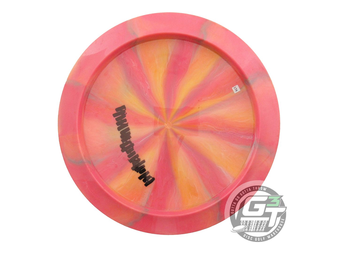 USED Mint Discs [READING] Swirly Apex Goat 174g Pink-Orange Distance Driver Disc