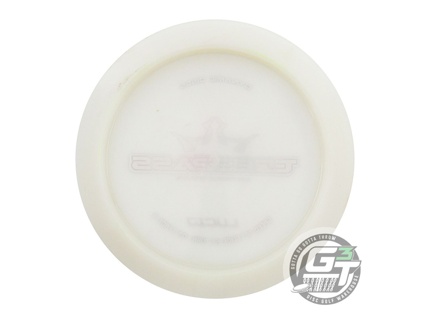 USED Dynamic Discs Lucid Trespass 172g White Purple Foil Distance Driver Disc