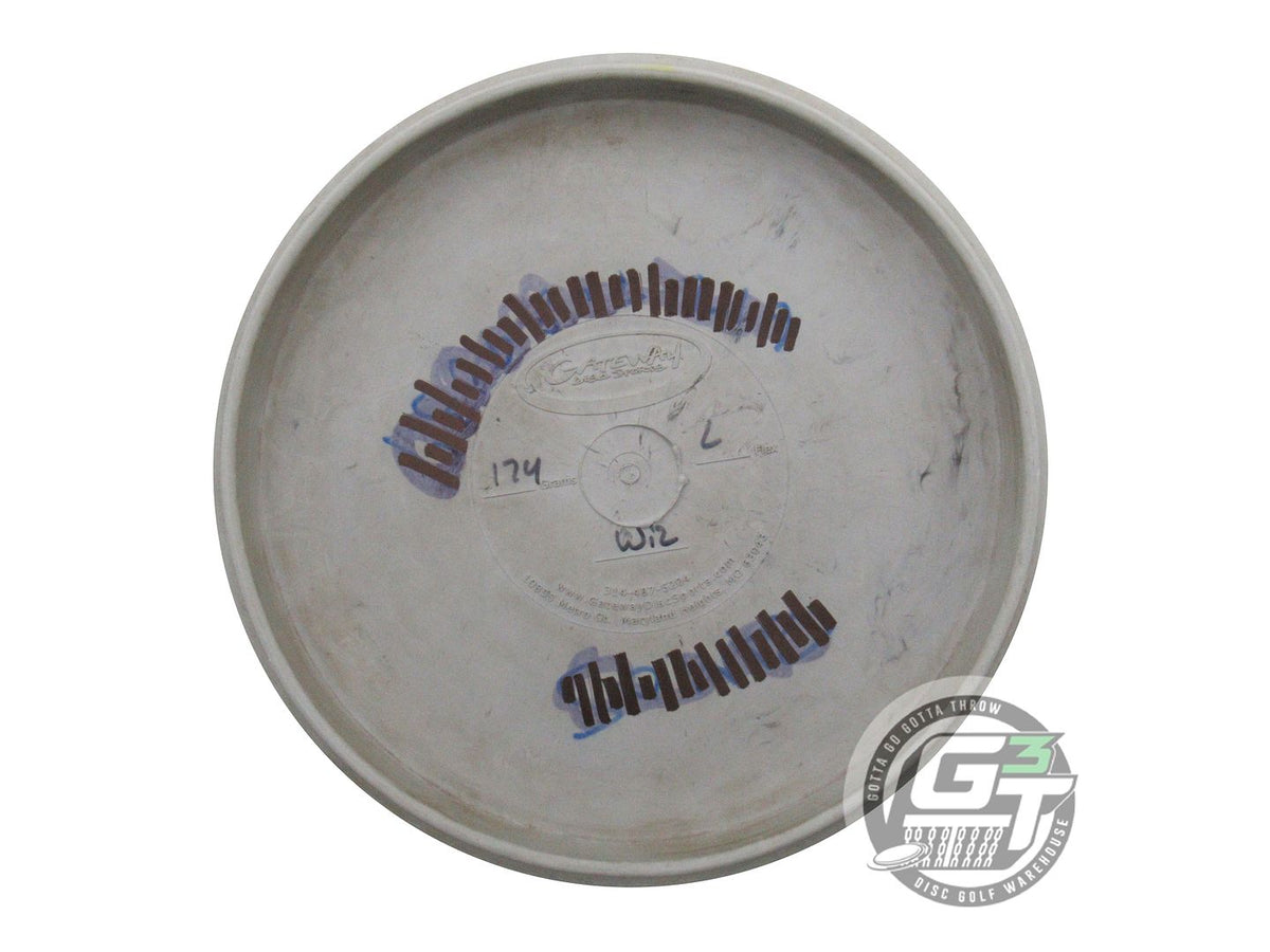 USED Gateway Lunar 4S Wizard 174g Gray Silver Foil Putter Golf Disc
