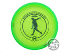 USED Discraft [McBETH] 5X CryZtal Luna 175g Green Black Stamp Putter Golf Disc