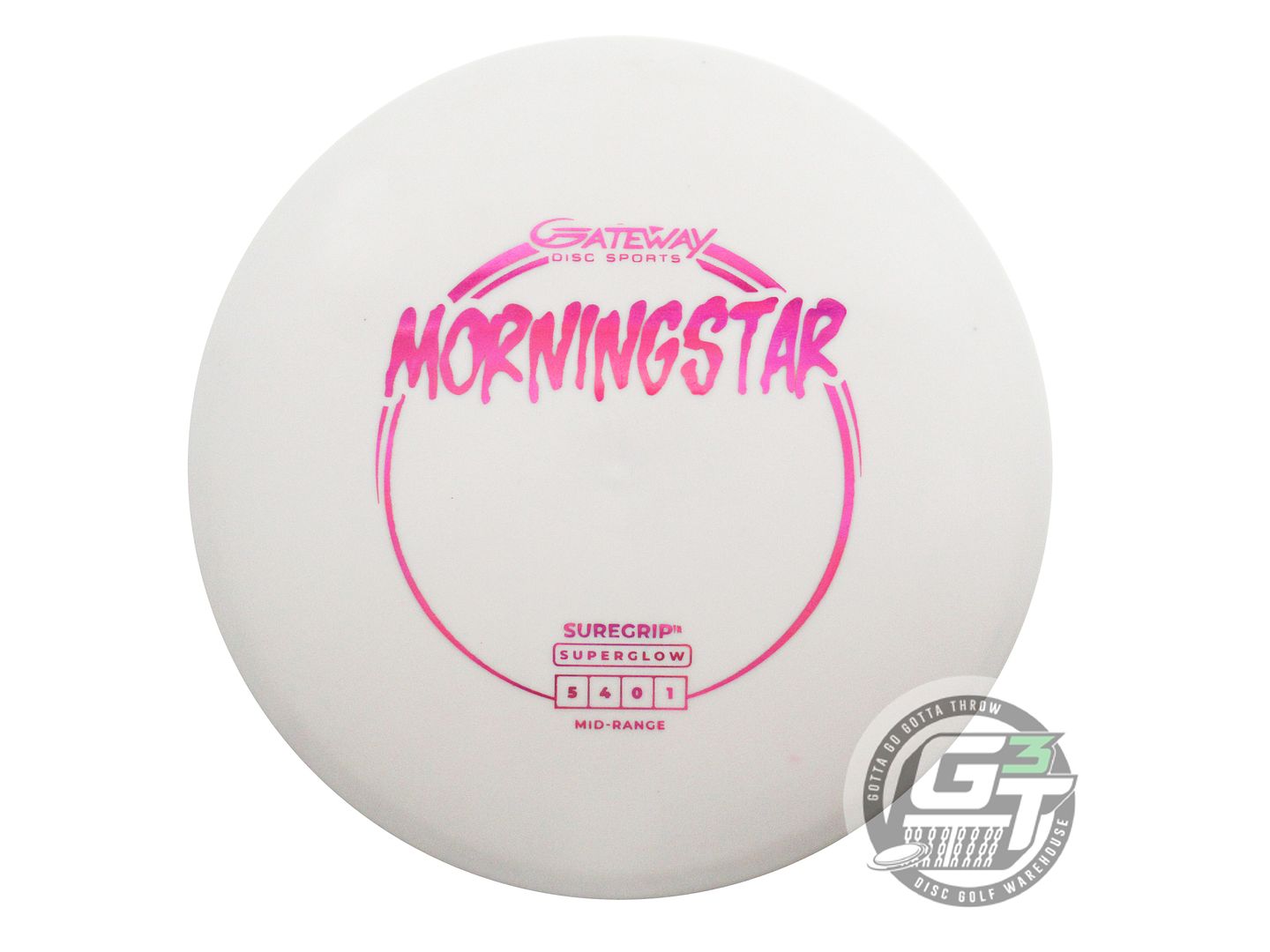 Gateway Super Glow Morningstar Midrange Golf Disc (Individually Listed)