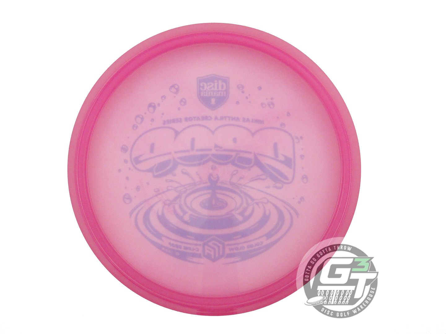 NOS DiscMania [ANTTILA] Glow C-Line Drop 173g Pink Sky Blue Putter Golf Disc