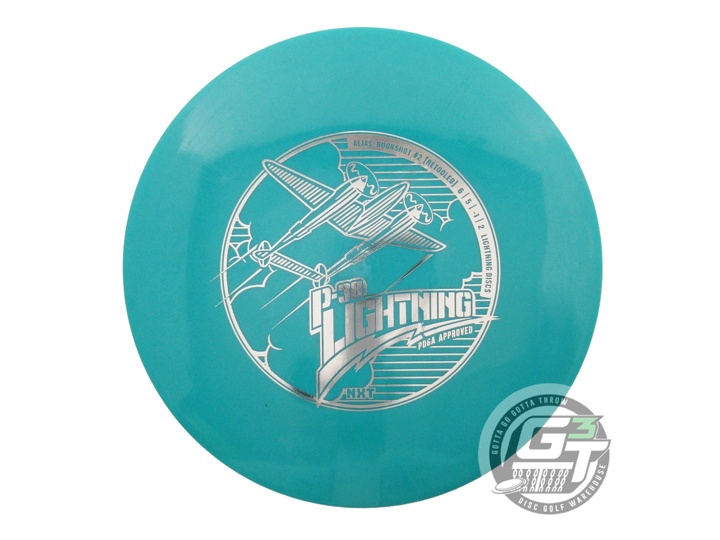 Lightning NXT P-38 #2 Hookshot [Retool] Fairway Driver Golf Disc (Individually Listed)