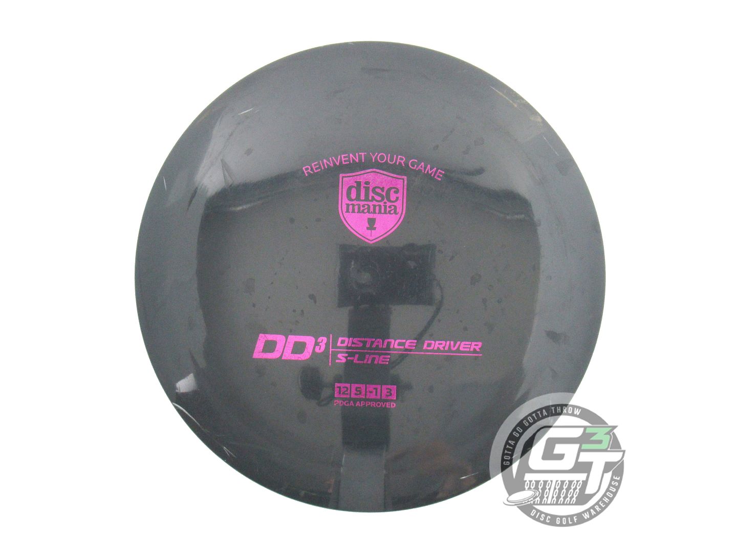 USED DiscMania S-Line DD3 175g Black Purple Foil Distance Driver Golf Disc