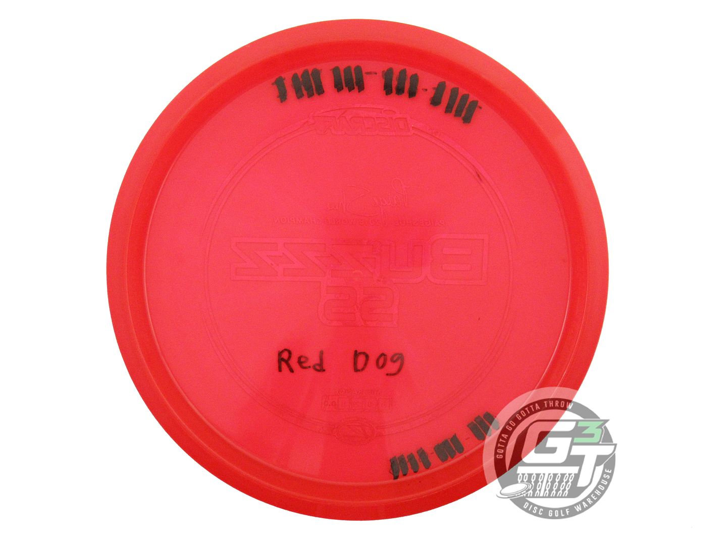 USED Discraft [SHUE] Z Buzzz SS 173g Red Money Foil Midrange Golf Disc