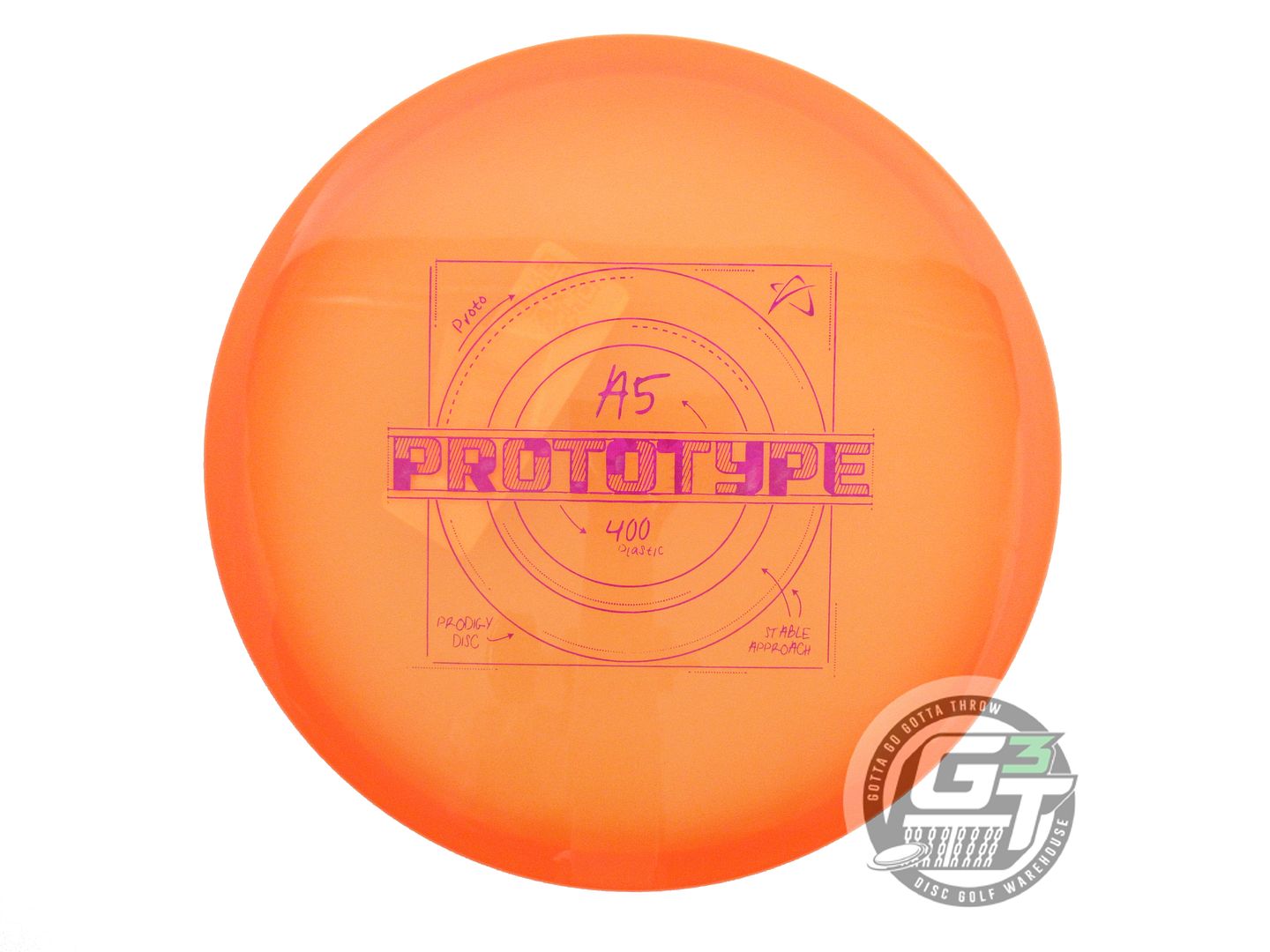 Prodigy Limited Edition Prototype 400 Series A5 Approach Midrange Golf Disc (Individually Listed)