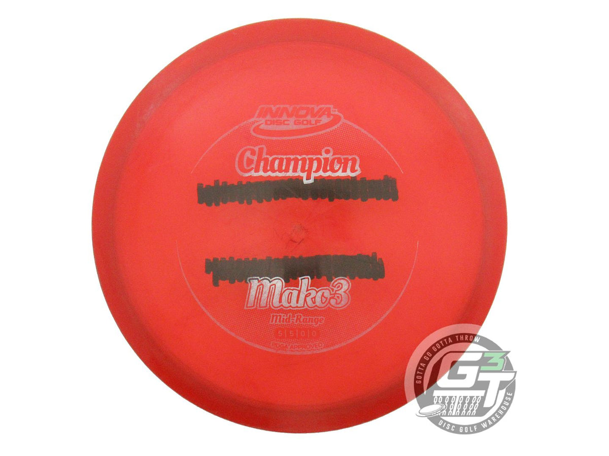 USED Innova Champion Mako3 172g Red Silver Stamp Midrange Golf Disc