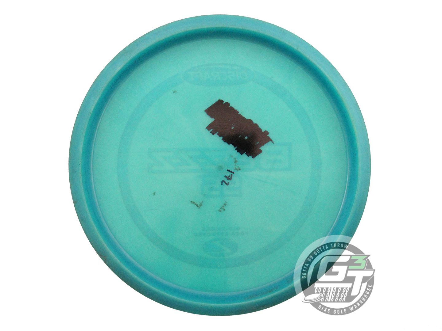 USED Discraft Z Buzzz SS 172g Teal White Stamp PFN Midrange Golf Disc