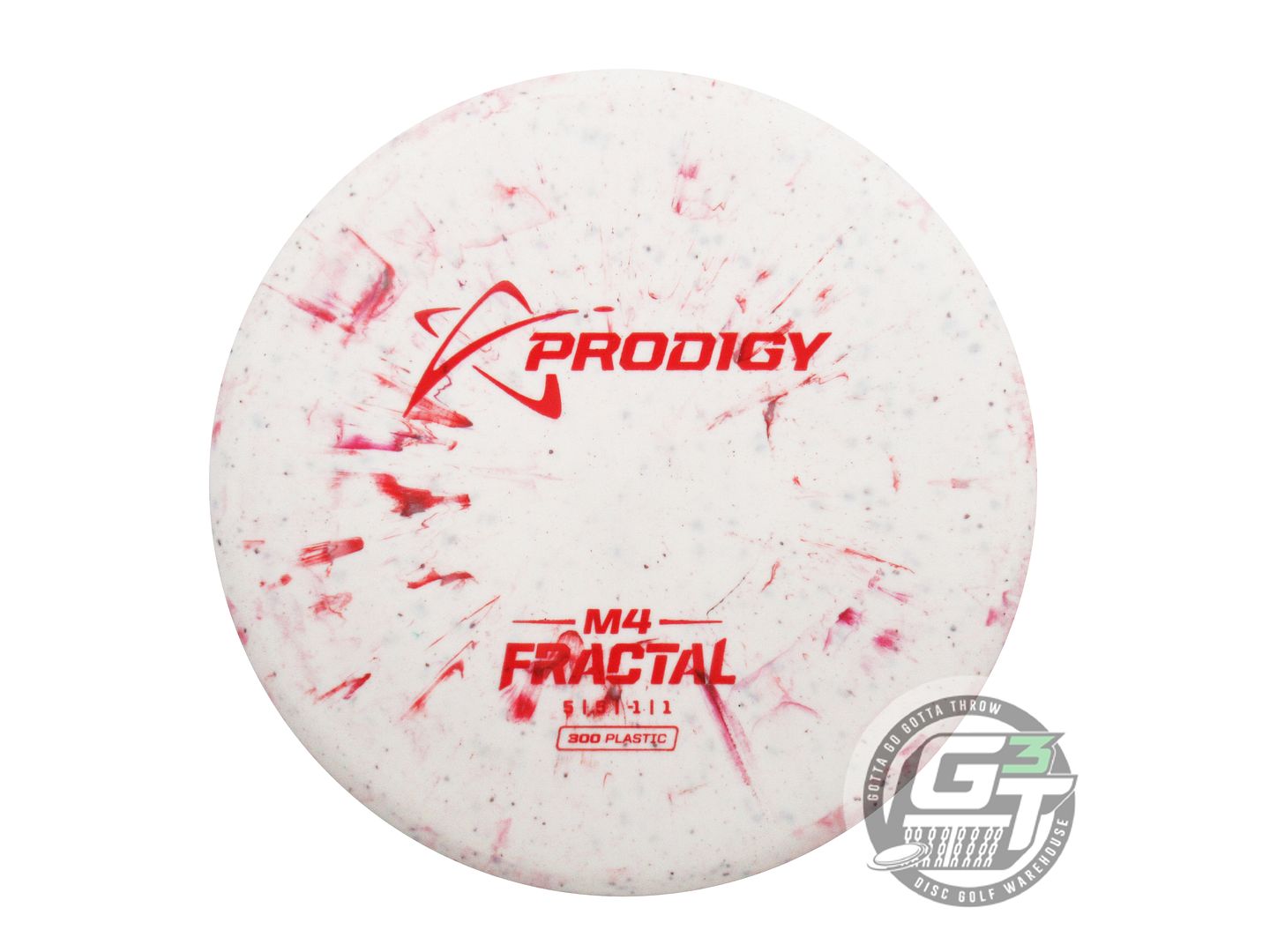 Prodigy 300 Fractal M4 Midrange Golf Disc (Individually Listed)