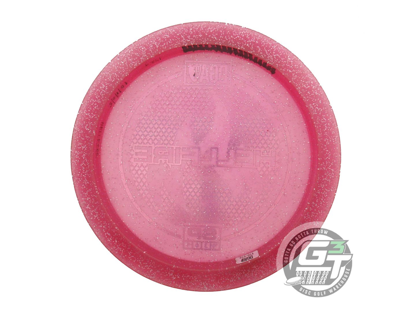 USED DGA SP Line Hellfire 172g Pink Miami Foil Fairway Driver Golf Disc