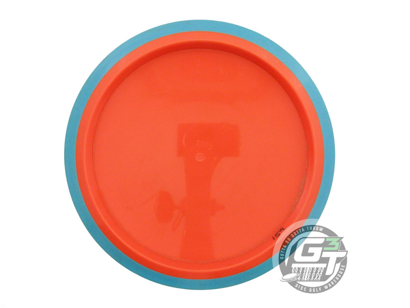 USED Axiom Discs Neutron Insanity 159g Orange Teal Rim Distance Driver Golf Disc
