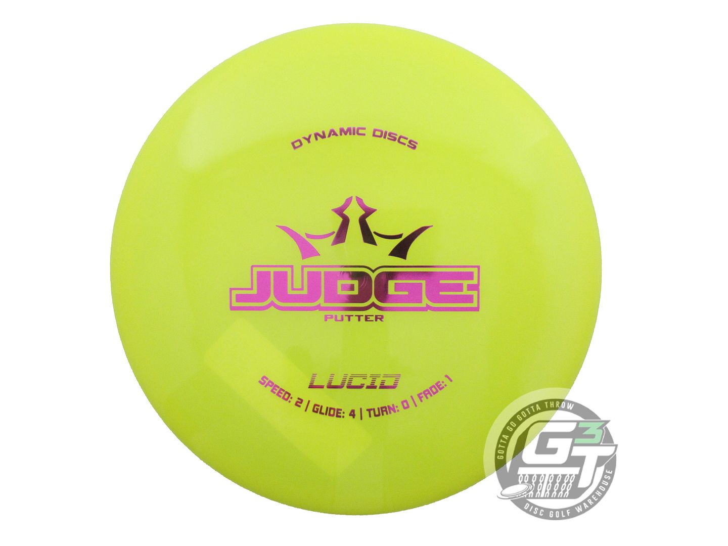 Dynamic Discs Lucid Judge Putter Golf Disc (Individually Listed)