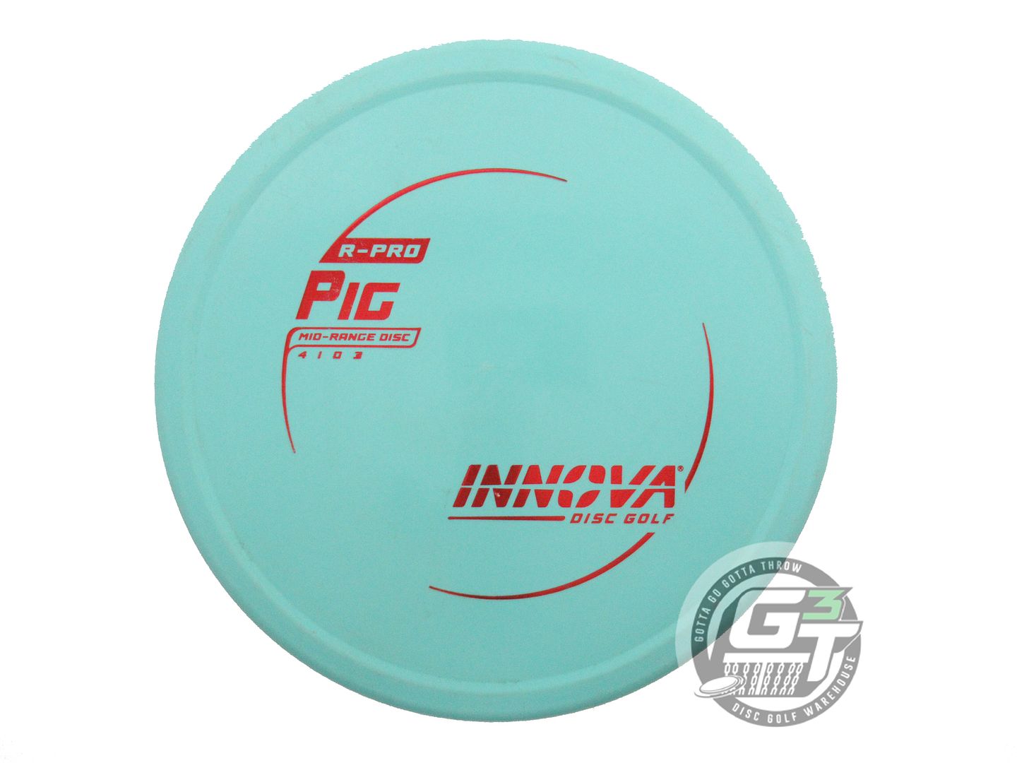 USED Innova R-Pro Pig 172g Seafoam Red Foil Putter Golf Disc