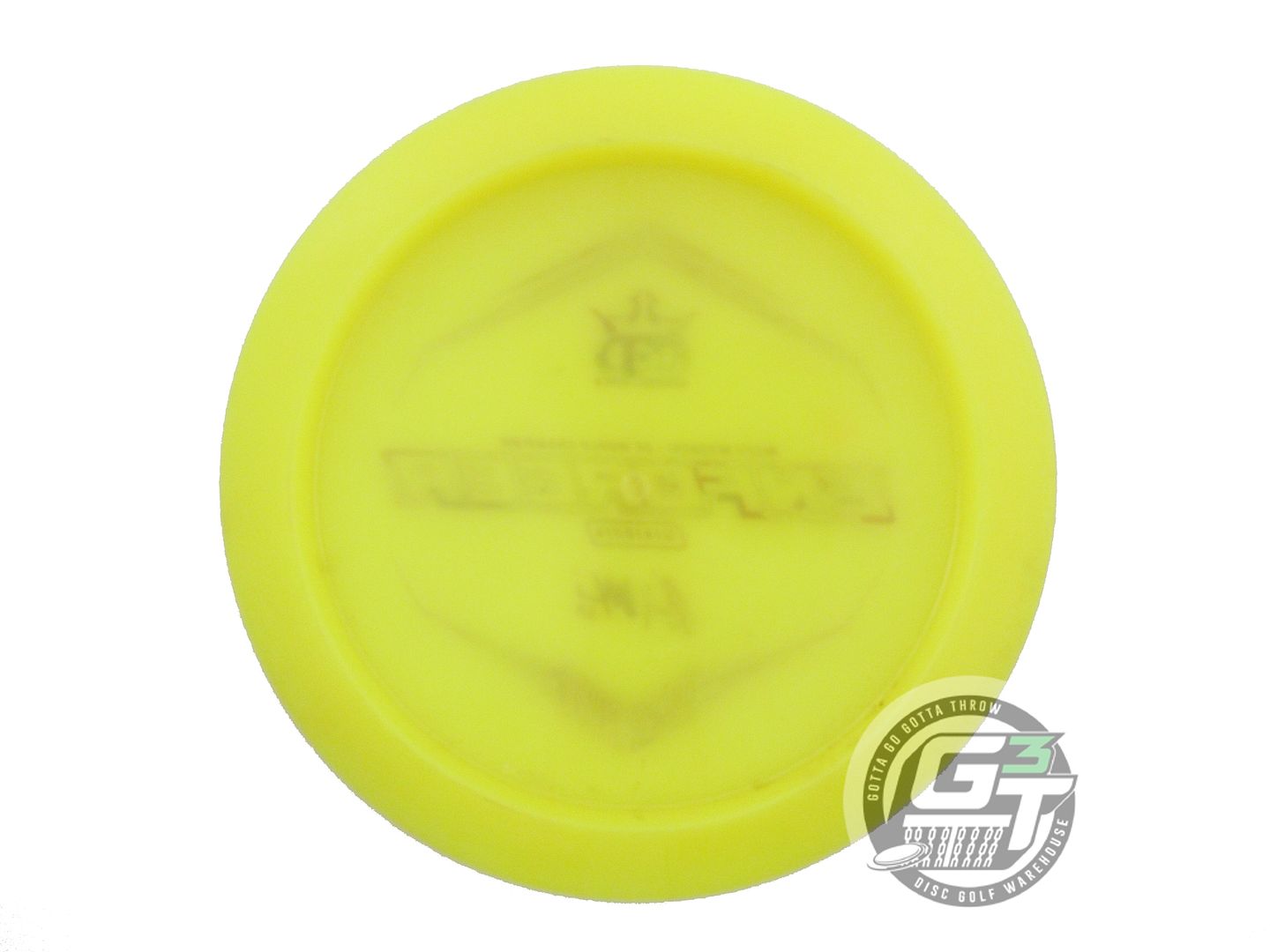 USED Dynamic Discs [WYSOCKI] Lucid Enforcer 172g Yellow Magenta Foil Driver Disc