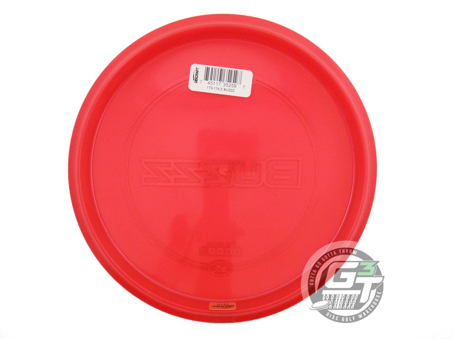 NOS Discraft Z Buzzz 176g Red Snowflake Foil Midrange Golf Disc