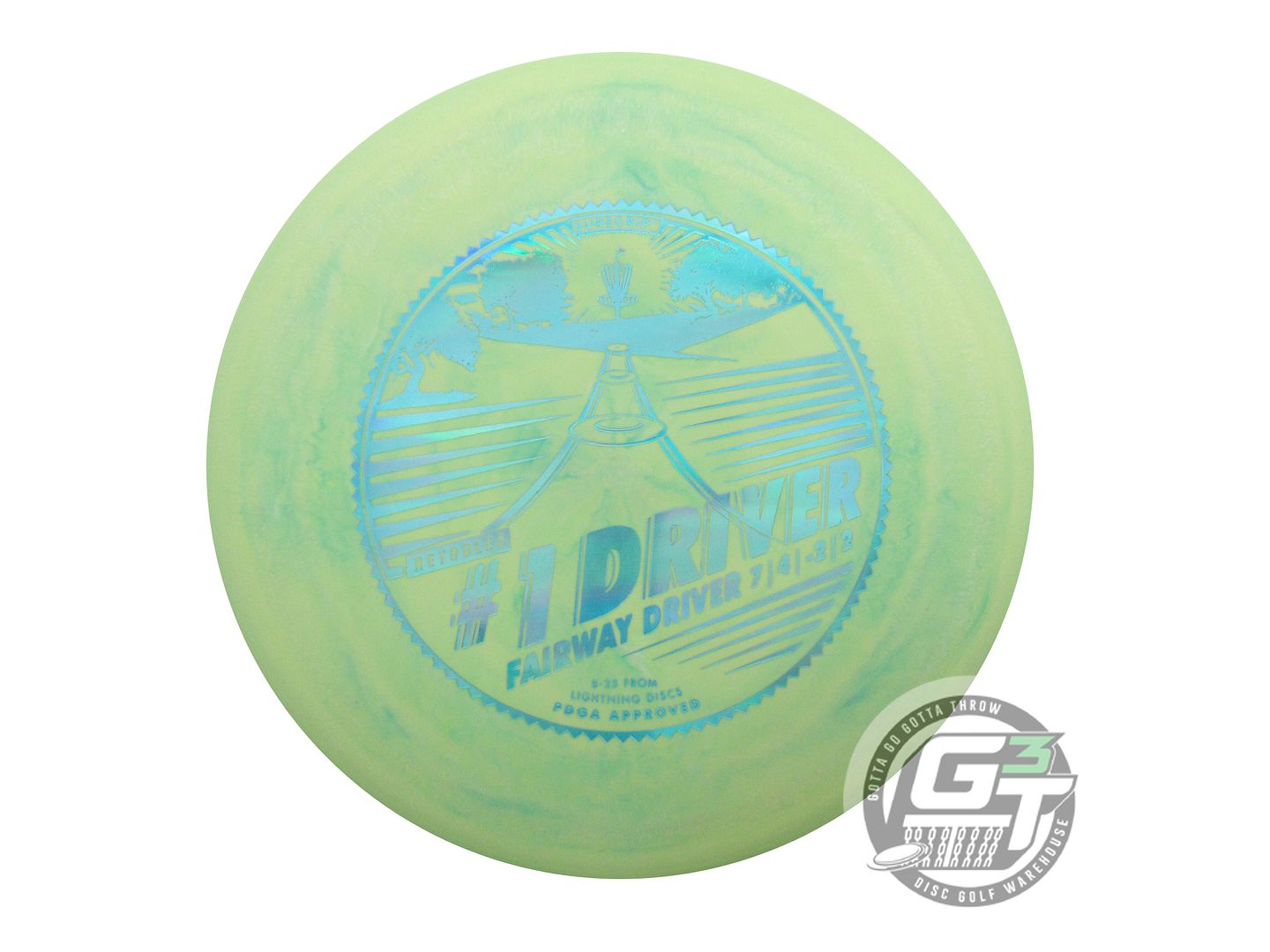 Lightning Sure Grip #1 Driver [Retool] Fairway Driver Golf Disc (Individually Listed)