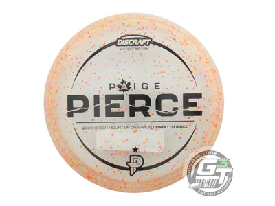 Discraft Limited Edition Victory Edition 2025 GMC Champion Paige Pierce Confetti Elite Z Fierce Putter Golf Disc (Individually Listed)
