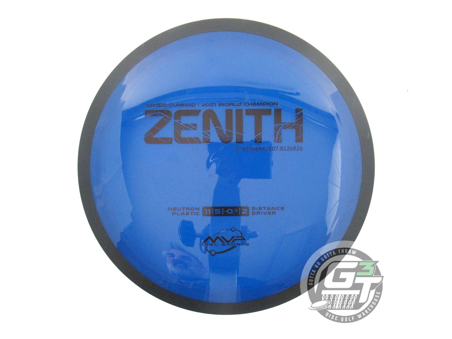 MVP Neutron Zenith [James Conrad 1X] Distance Driver Golf Disc (Individually Listed)