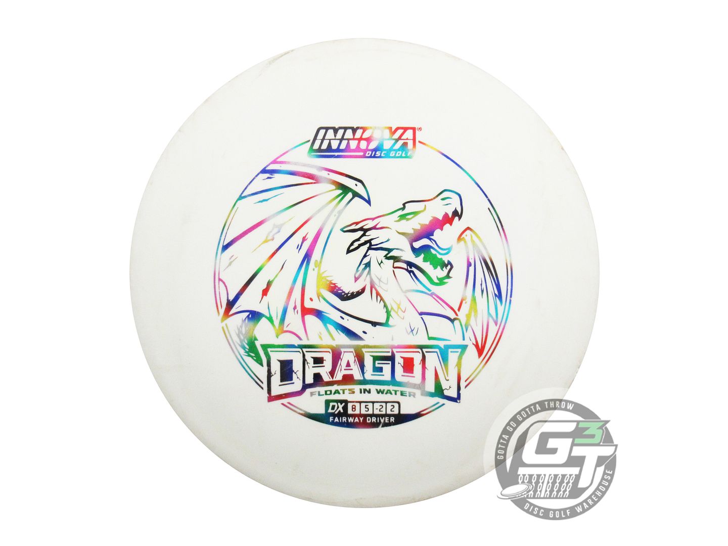 USED Innova DX Dragon 159g White Jellybean Foil Distance Driver Golf Disc