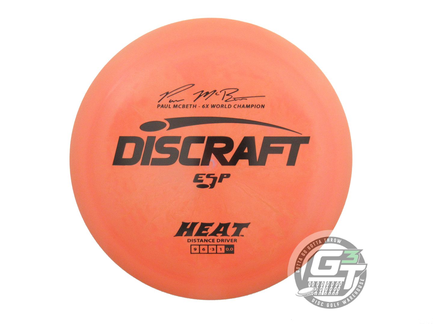 Discraft ESP Heat [Paul McBeth 6X] Distance Driver Golf Disc (Individually Listed)
