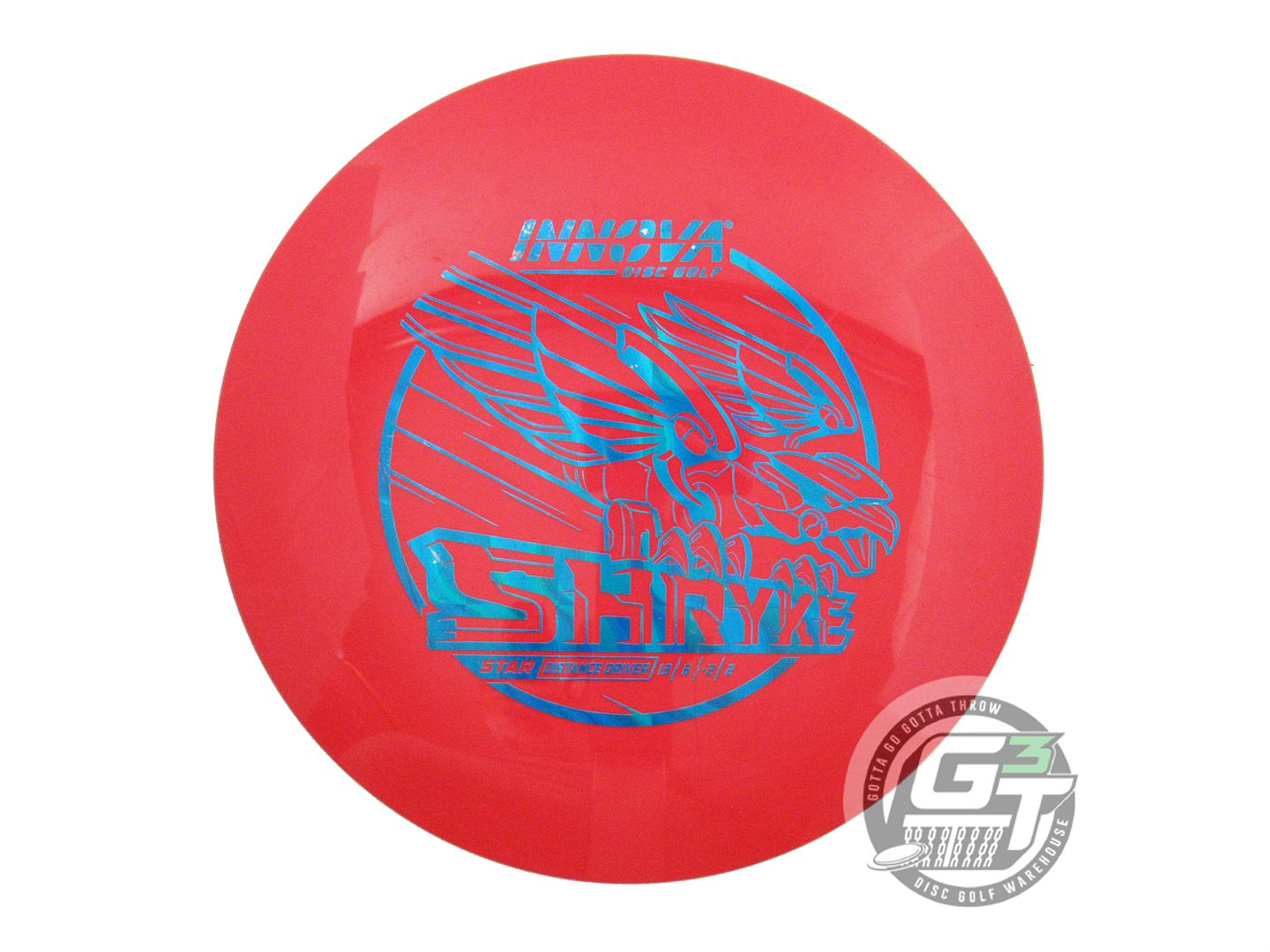 USED Innova Star Shryke 171g Red Blue Prism Foil Distance Driver Golf Disc