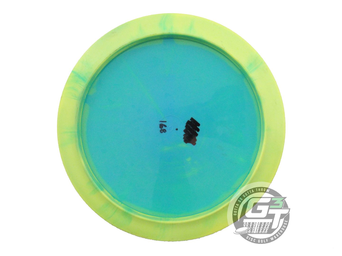 USED Innova Halo Star Mamba 168g Yellow-Teal Distance Driver Golf Disc
