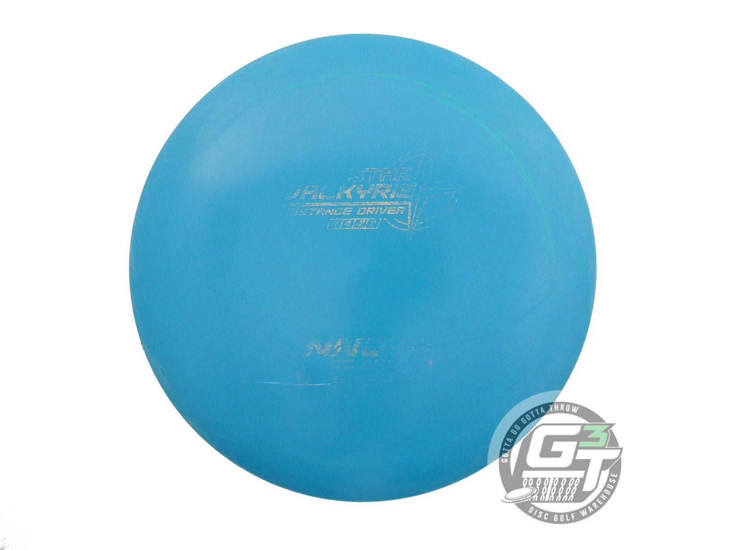 USED Innova Star Valkyrie 172g Teal Gold Glitter Foil Distance Driver Golf Disc