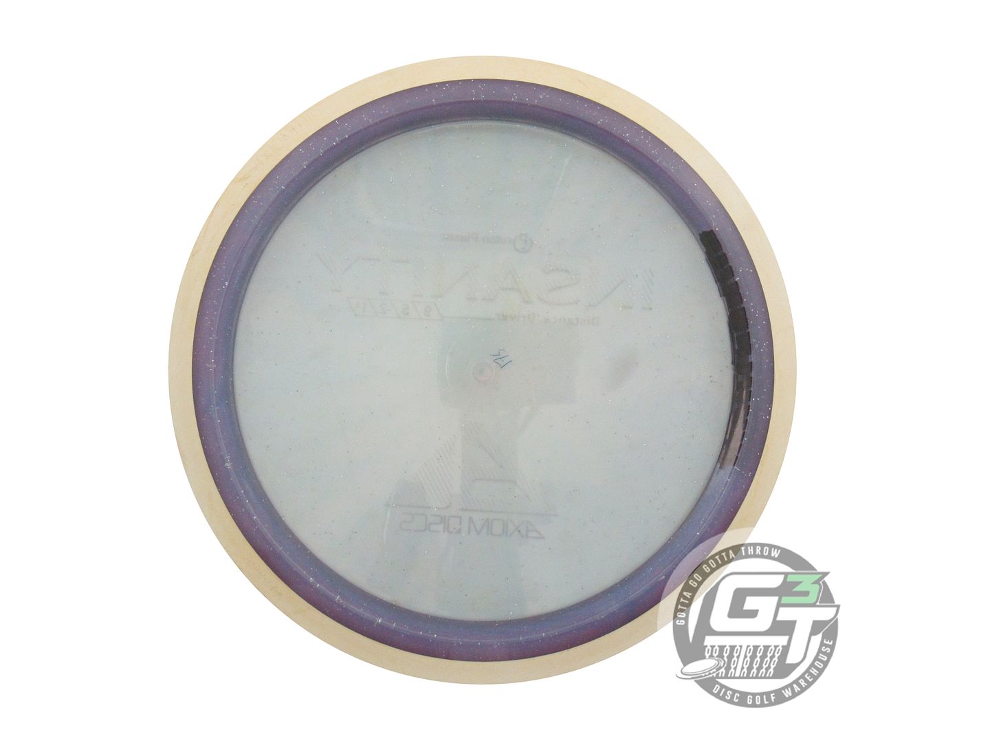 USED Axiom Discs Proton Insanity 176g Purple White Rim Distance Driver Golf Disc